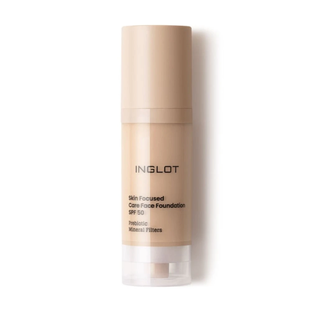 Inglot pflegend Foundation für das Gesicht Skin Focused SPF 50 — Inhaltsstoffe und Bewertung