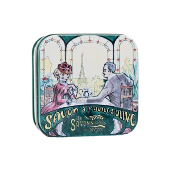 Mydła Mydło Perfumowane W Metalowej Puszce Les Amoureux Lawenda 100 g