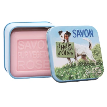 Mydła Mydło Perfumowane W Metalowej Puszce Chiens Róża 100 g