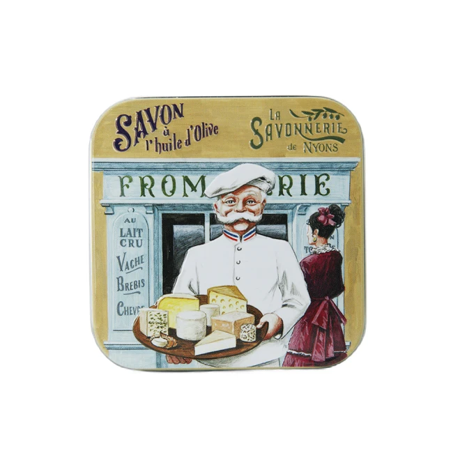 Mydła Mydło Perfumowane W Metalowej Puszce Metiers Kwiat Bawełny 100 g