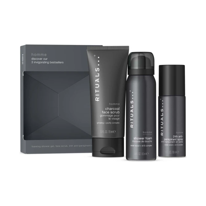 Zestaw kosmetyków męskich Rituals Homme Trial Set 