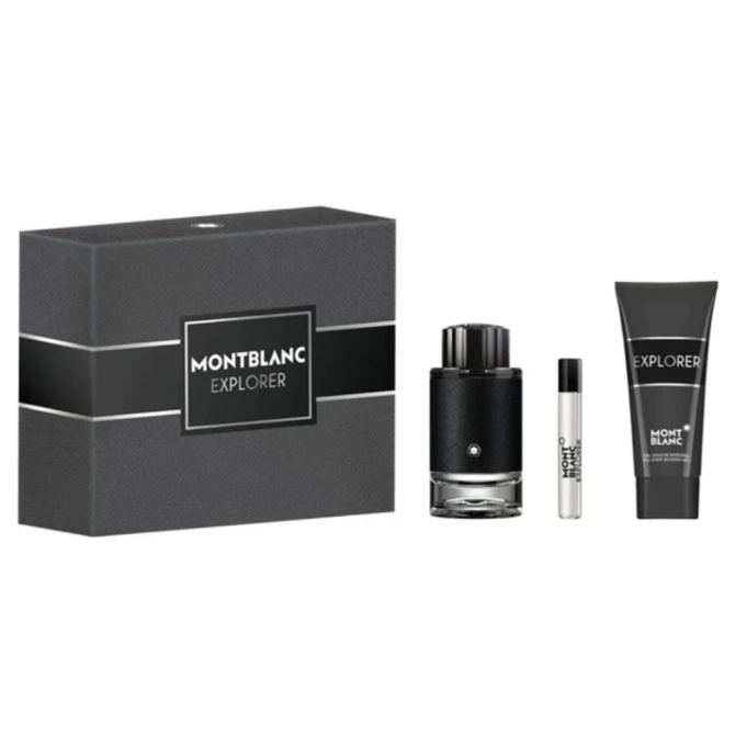 montblanc explorer woda perfumowana 100 ml   zestaw