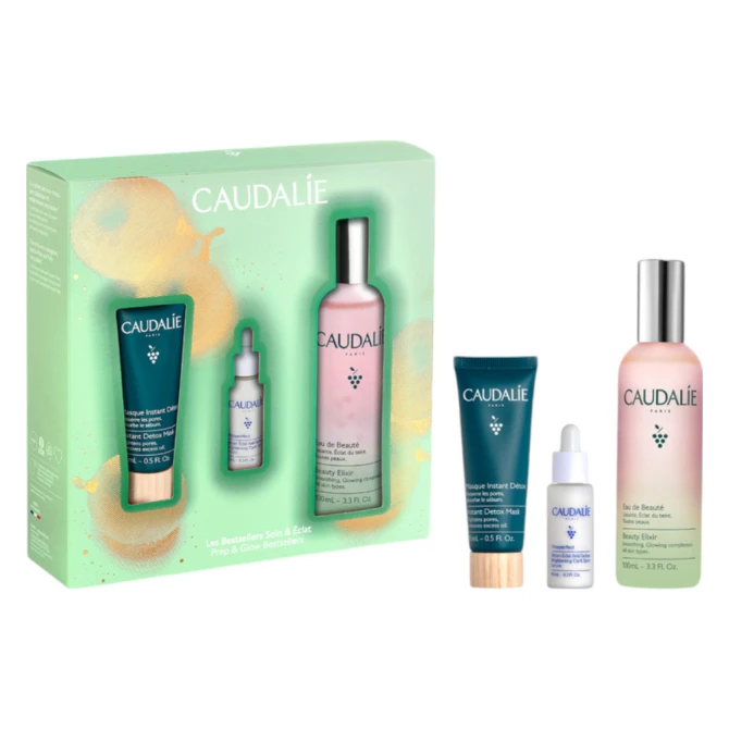 Zestaw do pielęgnacji twarzy dla niej Prep & Glow Bestsellers Trio Set 