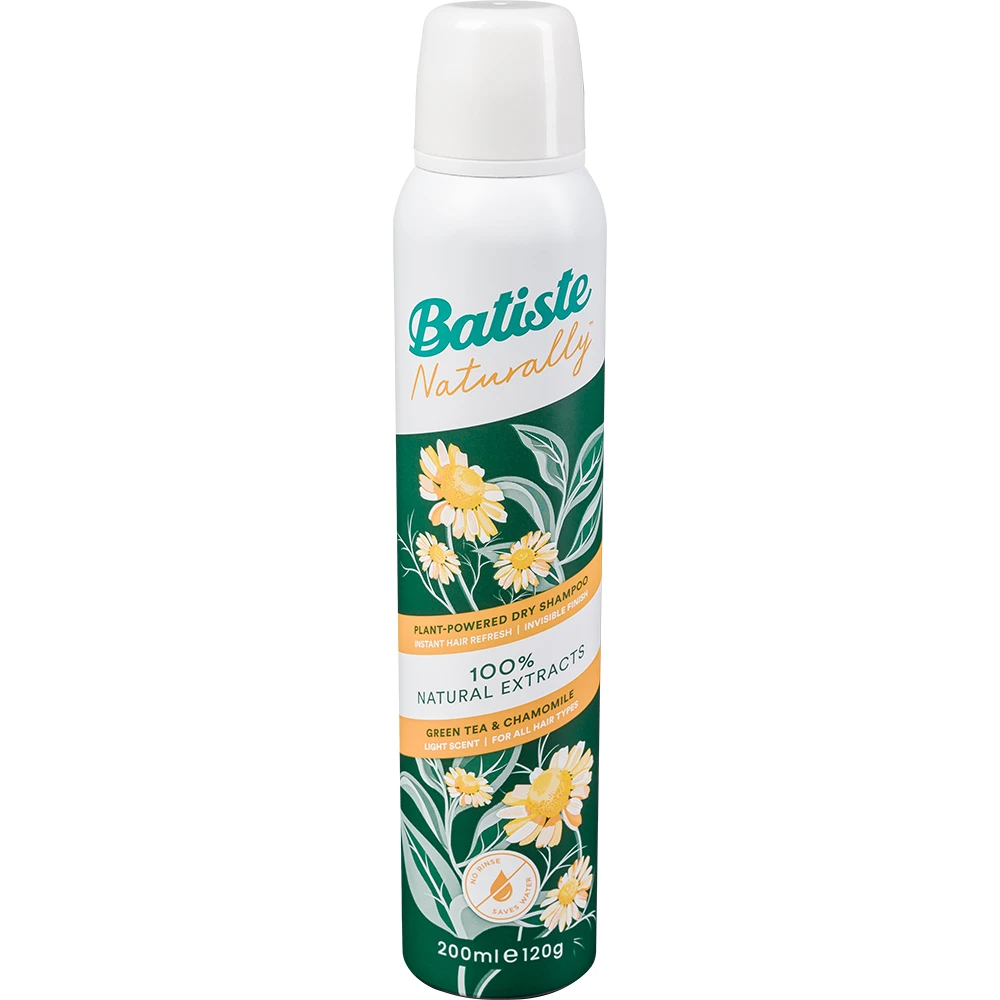 Batiste Dry Shampoo Naturally Green Tea & Chamomile