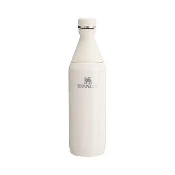 Butelki na wodę All Day Slim Kremowy 600 ml