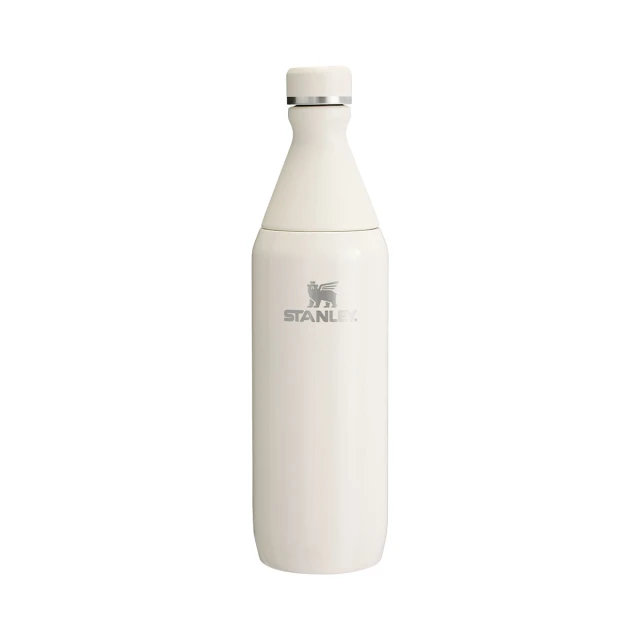 Butelki na wodę All Day Slim Kremowy 600 ml
