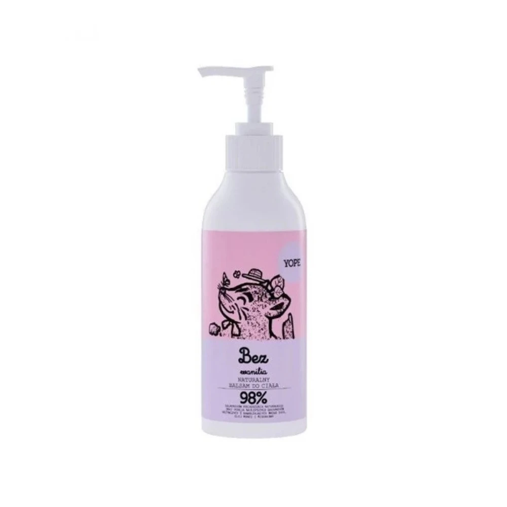 Yope ohne und Vanille Natural Body Lotion — Inhaltsstoffe i ocena