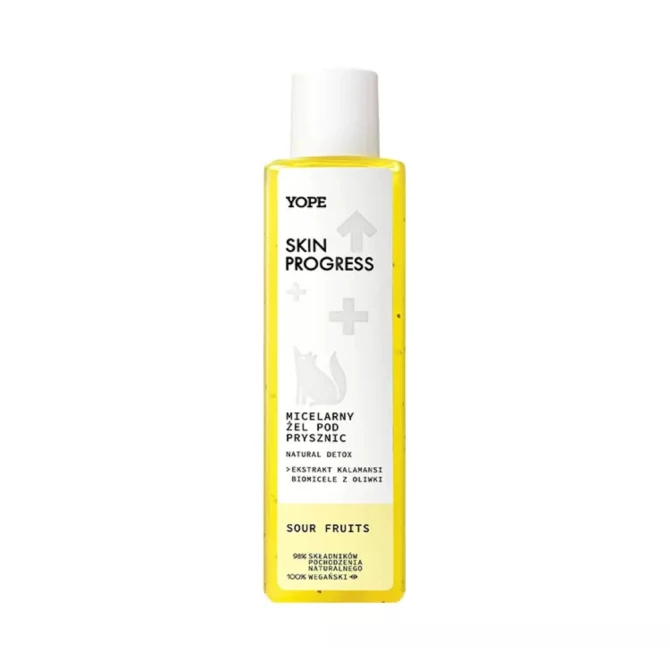 Żele i pianki pod prysznic Skin Progress Natural Detox 200 ml