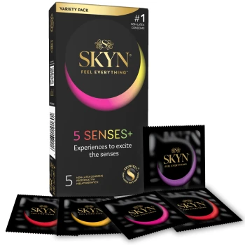 Prezerwatywy Skyn 5 Senses+ 