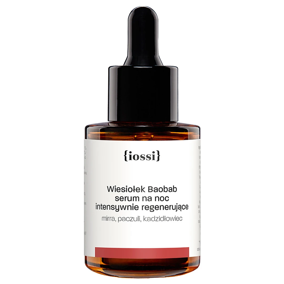 Iossi Wiesiołek Baobab. Serum intensywna nocna regeneracja