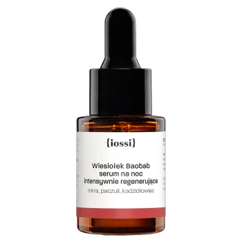 Serum do twarzy Wiesiołek Baobab Mini. Serum intensywna nocna regeneracja 10 ml