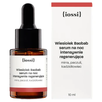 Serum do twarzy Wiesiołek Baobab Mini. Serum intensywna nocna regeneracja 10 ml