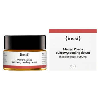 Balsamy do ust Mango Kokos. Delikatny cukrowy peeling do ust 15 ml