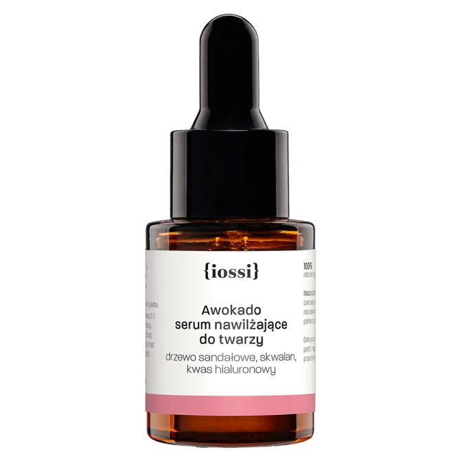 Serum do twarzy Awokado Mini. Serum nawilżająco wygładzające 10 ml