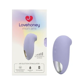 Gadżety erotyczne mon ami Pleasure Air Suction Stimulator Purple