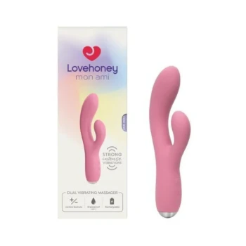 Gadżety erotyczne mon ami G-Spot Dual Vibrating Massager Pink