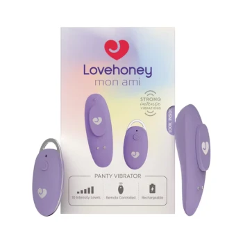 Gadżety erotyczne mon ami Panty Vibrator Purple