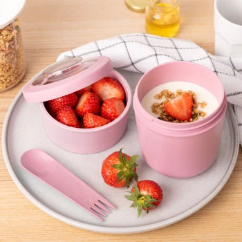 Lunchboxy Pojemnik Na Jogurt 2 w 1 450 ml