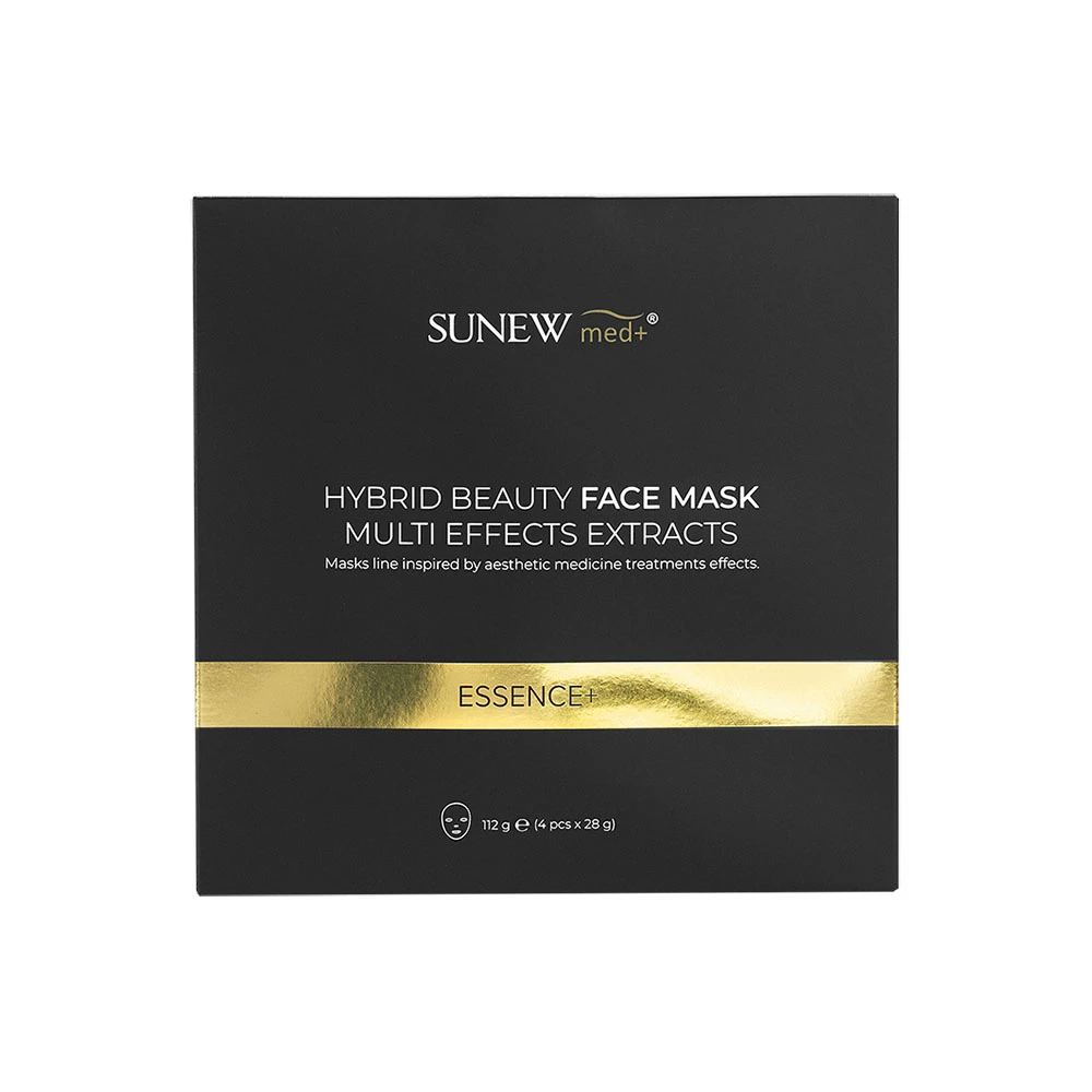 SunewMed+ Maska hybrydowa z peptydami i śluzem ślimaka ESSENCE+ 4 szt — Składniki i ocena