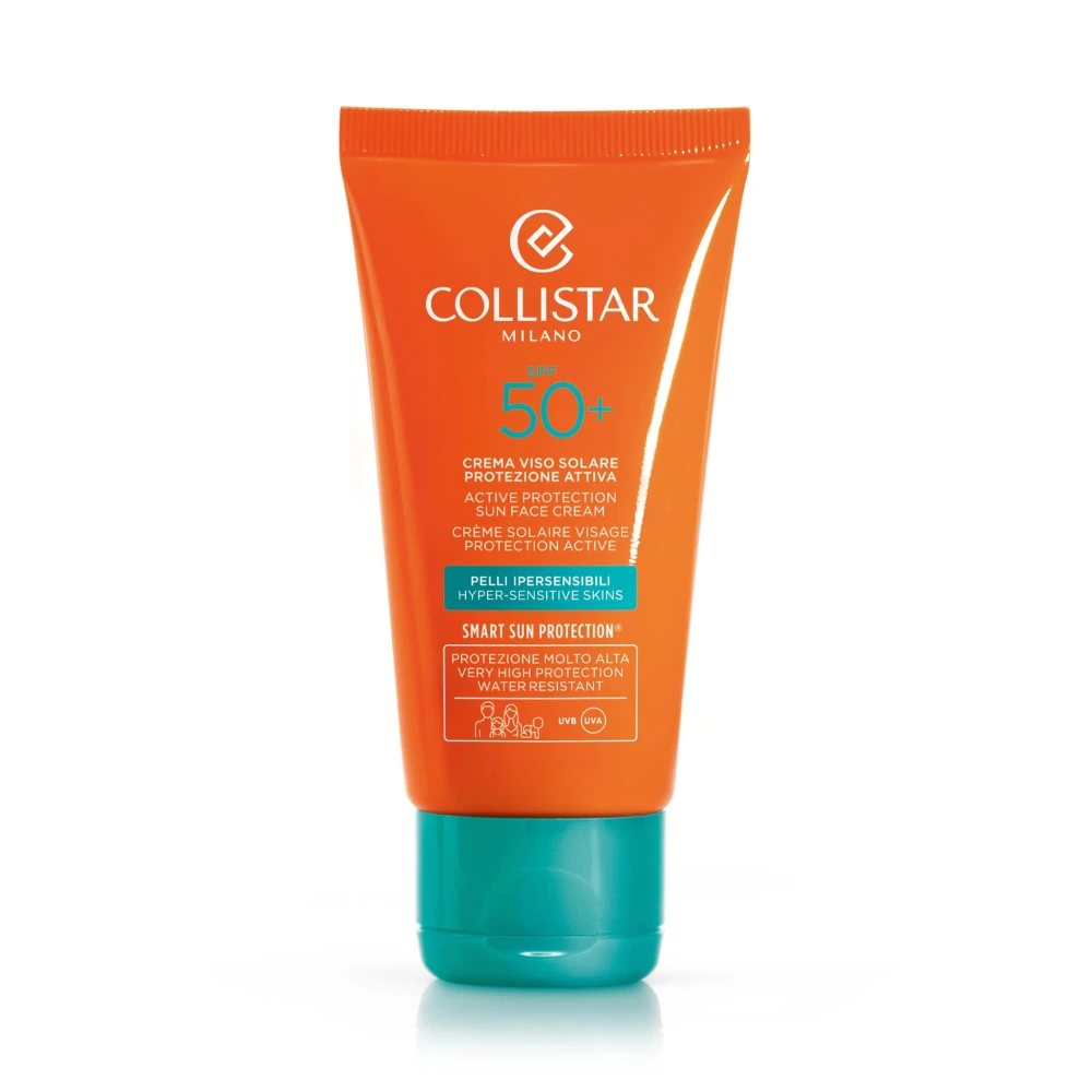 Collistar Active Protection Sun Face Cream SPF 50+ — Inhaltsstoffe i ocena