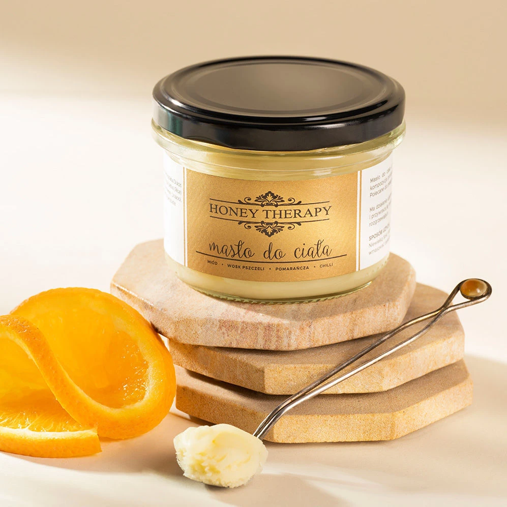 Баттер для тела Honey Therapy, с мёдом и воском, апельсин и чили, 140 г — фото 2