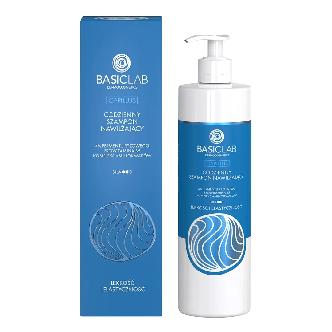 BasicLab Codzienny Shampoo feuchtigkeitsspendend — Inhaltsstoffe i ocena