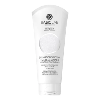 Żele do mycia twarzy Dermatologiczna emulsja myjąca do skóry ultrawrażliwej 100 ml