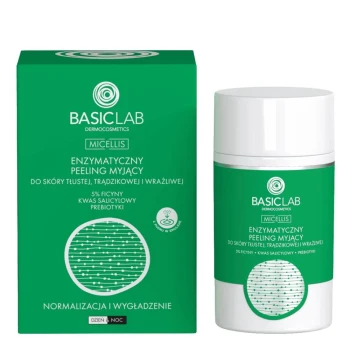 Peelingi do twarzy Enzymatyczny peeling myjący do skóry tłustej, trądzikowej i wrażliwej 35 g