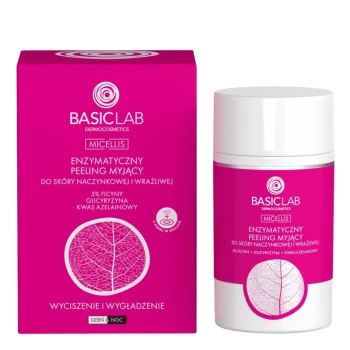 Peelingi do twarzy Enzymatyczny peeling myjący do skóry naczynkowej i wrażliwej 35 g