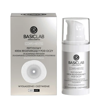 Kremy pod oczy Peptydowy krem regenerujący pod oczy bogata konsystencja 15 ml