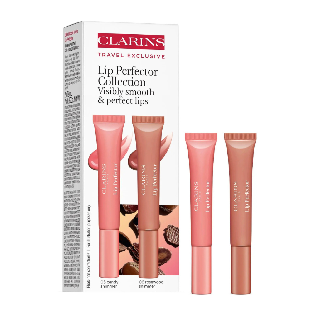Clarins Lip Perfector Duo Set 05 &amp; 06 Zestaw do makijażu
