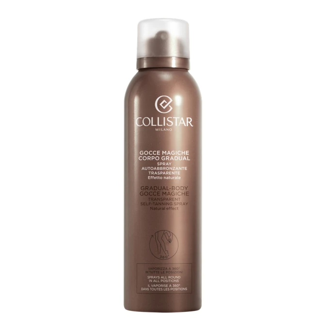 Samoopalacze Gradual Body Gocce Magiche Transparent Self-Tanning Spray Natural Effect 150 ml
