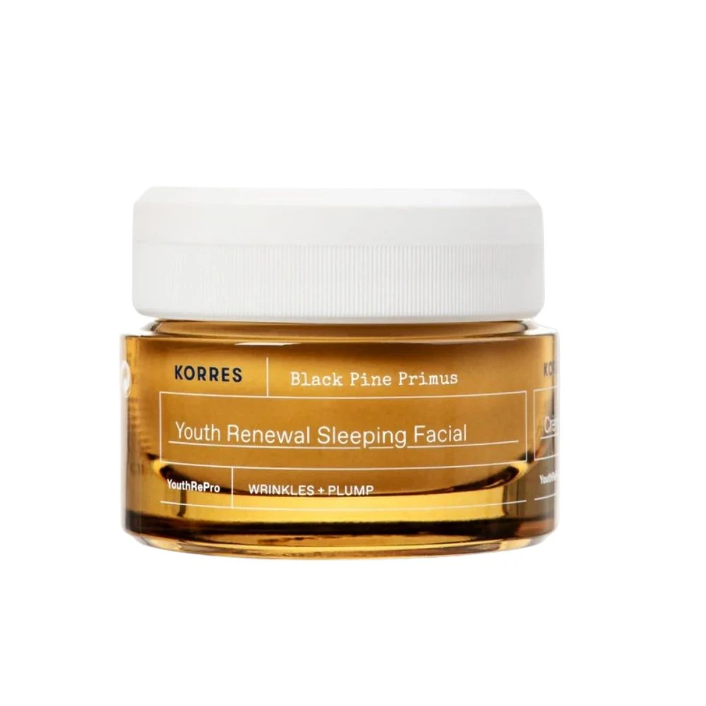 Korres Black Pine Primus Sleeping Facial Night Cream — Inhaltsstoffe i ocena