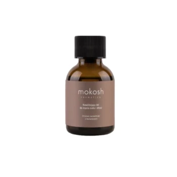 Żele i pianki pod prysznic Mini Nawilżający żel do mycia ciała Drzewo sandałowe 50 ml
