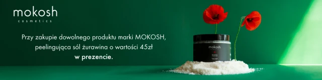 Mokosh - baner z promocją przy zakupie produktów
