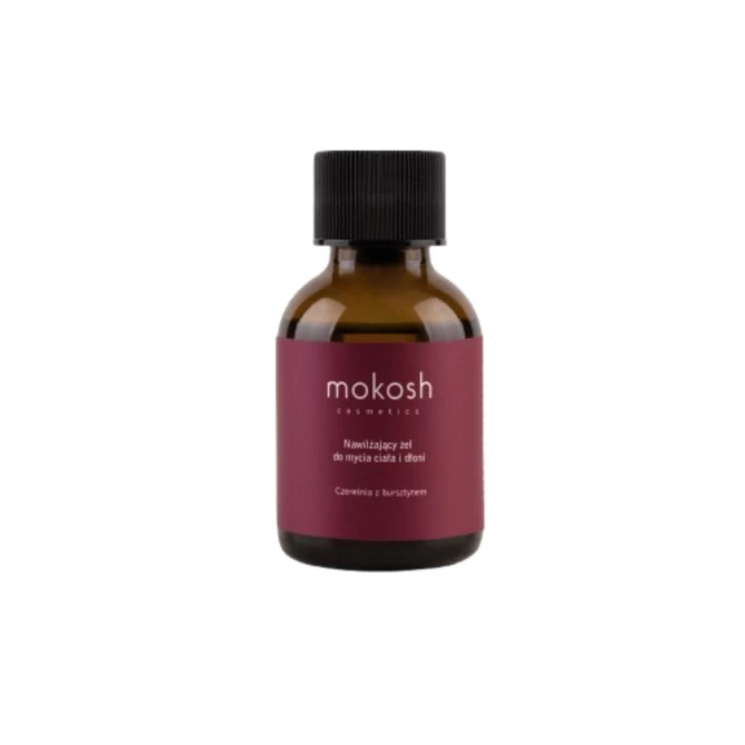 Żele i pianki pod prysznic Mini Nawilżający żel do mycia ciała Czereśnia z bursztynem 50 ml