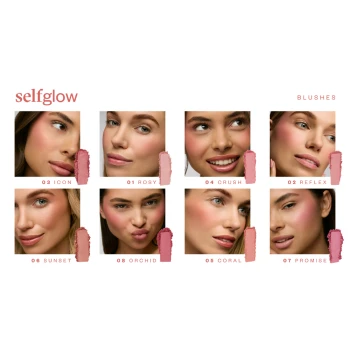 Róże do policzków Selfglow Blush 3 g