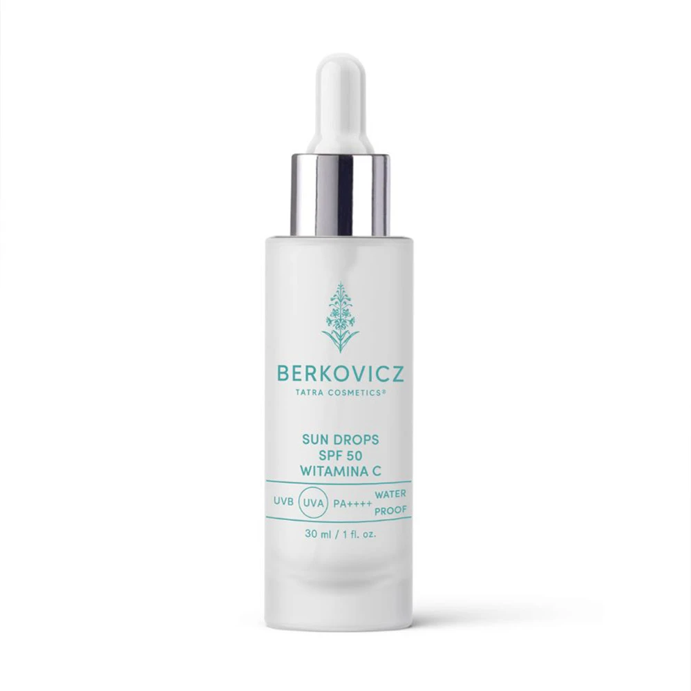 Berkovicz Tatra Cosmetics Sun Drops SPF 50 mit Vitamin C — Inhaltsstoffe i ocena