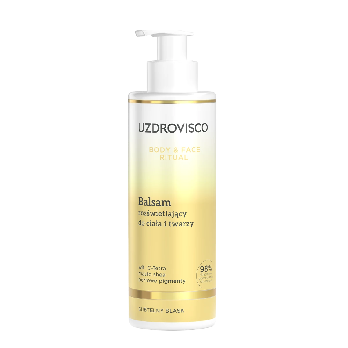 Uzdrovisco Body & Face Ritual Rozświetlający balsam do ciała i twarzy — Inhaltsstoffe i ocena