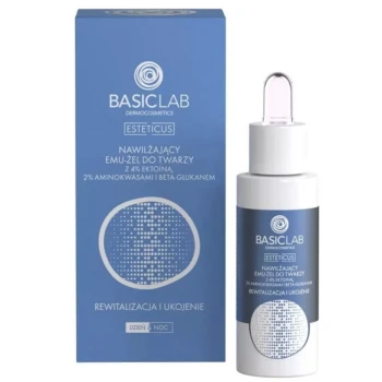 Serum do twarzy Nawilżający emu-żel 4% ektoiny, aminokwasy i beta-glukan 30 ml