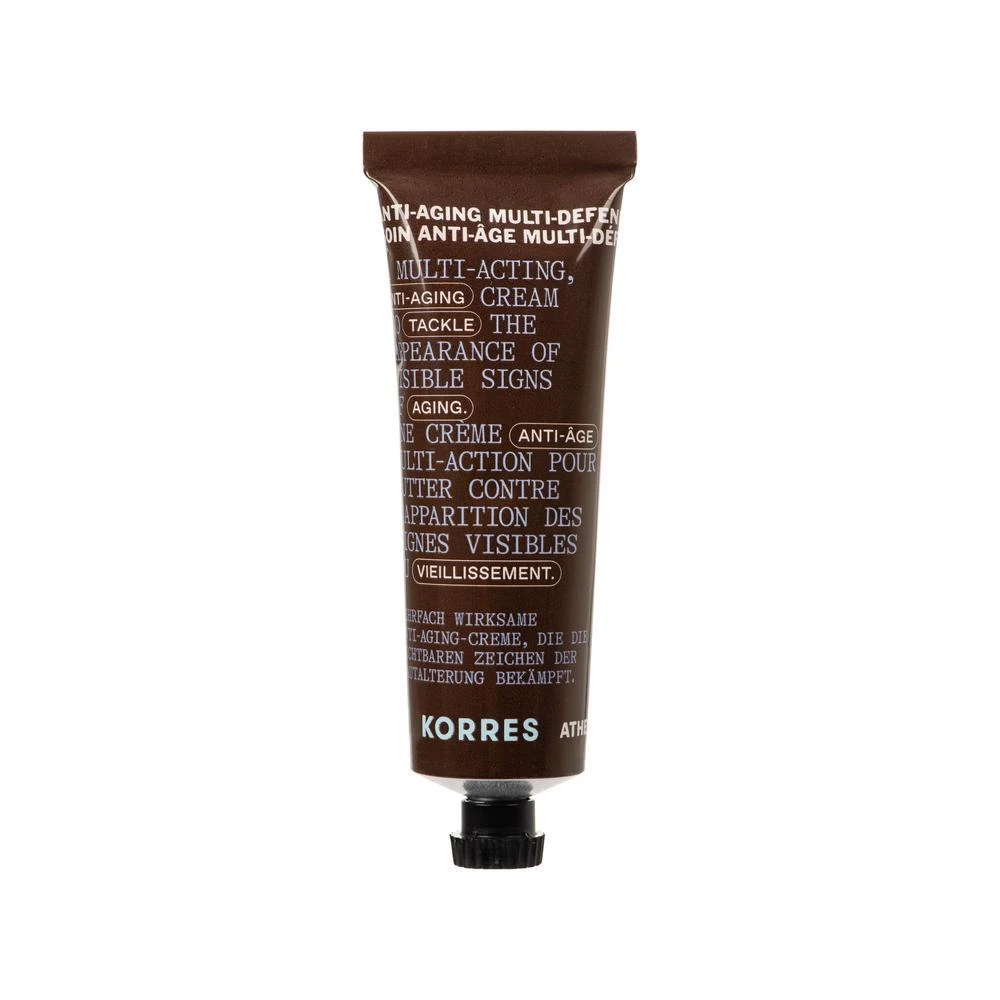 Korres ACHILLEA MEN Athenian Grooming Anti-Aging Face Cream — Inhaltsstoffe i ocena