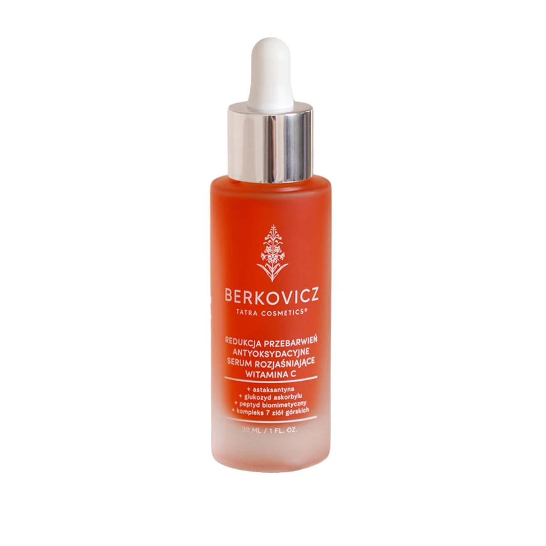 Berkovicz Tatra Cosmetics Reduktion Pigmentflecken antioxidativ serum aufhellend Vitamin C — Inhaltsstoffe i ocena
