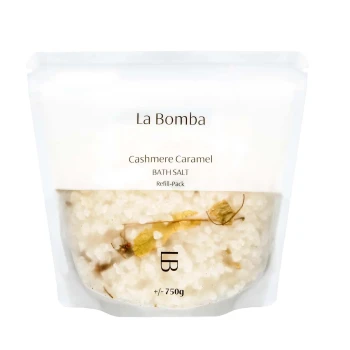 Sole do kąpieli Cashmere Caramel Bath Salt Refill-Pack 750 g