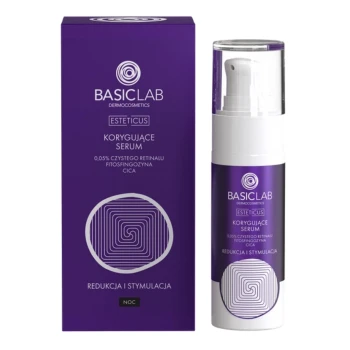 Serum do twarzy Korygujące serum 0,05% czystego retinalu, fitosfingozyna, CICA 30 ml