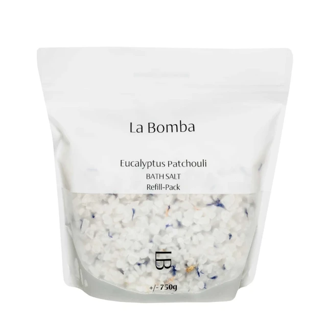 Sole do kąpieli Eucalyptus Patchouli Bath Salt Refill-Pack 750 g