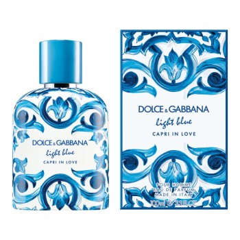 Wody perfumowane dla mężczyzn Light Blue Capri In Love Pour Homme 100 ml
