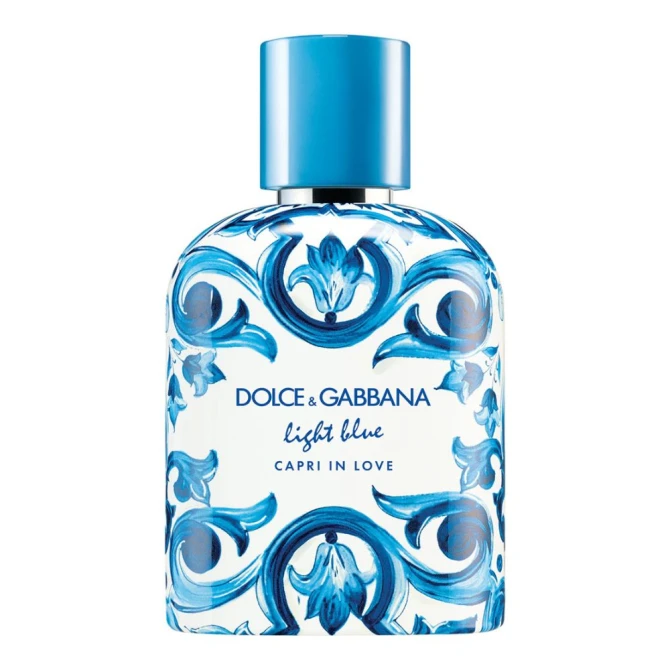 dolce & gabbana light blue love in capri