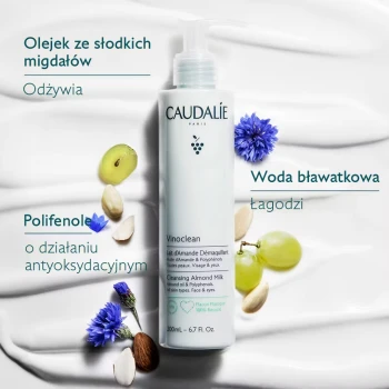 Mleczka do twarzy Vinoclean  Mleczko do demakijażu 200 ml