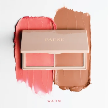 Palety do makijażu Kiss My Cheeks Face Contouring Palette 15 g