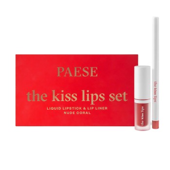 Zestawy do makijażu The Kiss Lips Set 02 Nude Coral